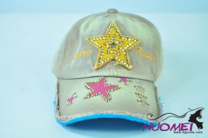 SK7637fashion star hat for young man and girl