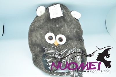 SK7701lovely owl hat for kids,warm and soft,spring and autumn