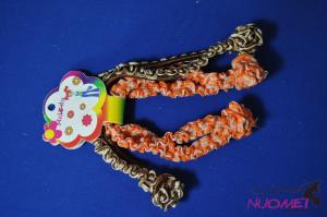 HT0005colorful shinning hair ropes with good elasticity