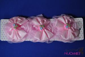 HT0012popular lacy bow hairpins