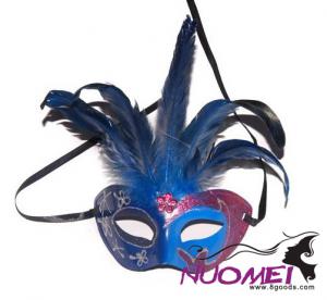 CM0053carnival gorgeous mask with plume