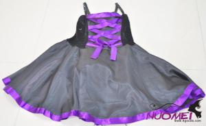 C0016Vpurple and grey slip dress for cute girls go to party
