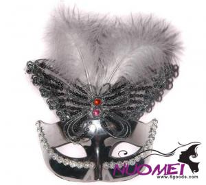 CM0059carnival gorgeous mask with plume