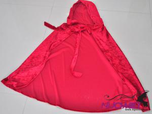 C0017red Cloak for bother boy and girl go to a cosplay party