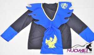 C0033black and blue cosplay costume for boys, fashion popular