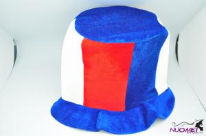 SK7673 Carnival colorful hat with blue brim for carnival and party