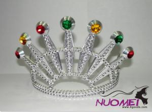 HT0020Crown with fancy bead for children and birthday