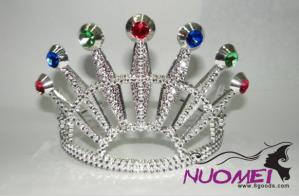 HT0062Crown for children with shining diamond decoration