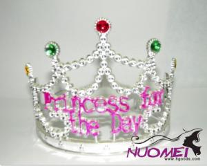HT0066Crown with princess decoration for girl birthday