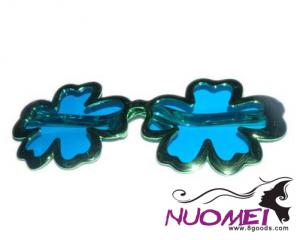 PG0071blue flower glasses, fashion party glasses.