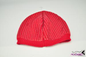 SK7606Fashion red hats with sequins decoration