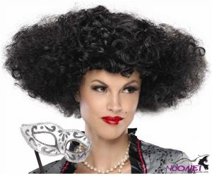 BW0081  Black Costume Wigs