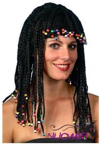 BW0089  Black Costume Wigs