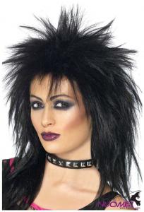 BW0090  Black Costume Wigs