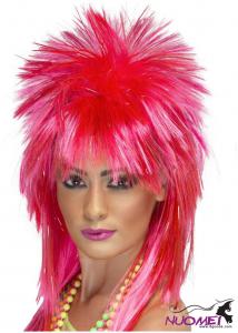 PK0039   Pink Colored Wigs