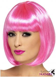 PK0041   Pink Colored Wigs