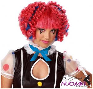 PK0046   Pink Colored Wigs