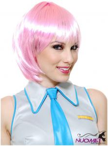 PK0050   Pink Colored Wigs
