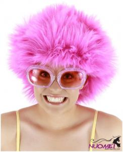PK0054   Pink Colored Wigs