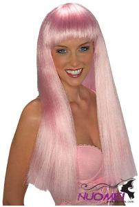 PK0056   Pink Colored Wigs