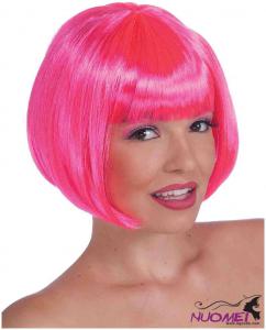 PK0058  Pink Colored Wigs