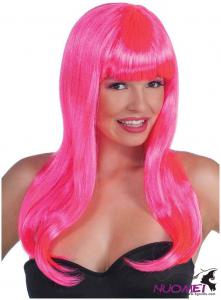 PK0059  Pink Colored Wigs