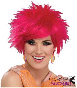 PK0062  Pink Colored Wigs