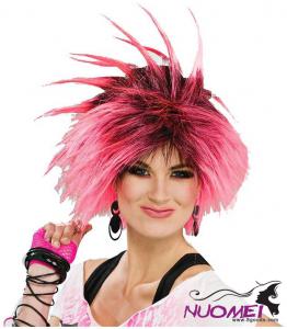 PK0063   Pink Colored Wigs