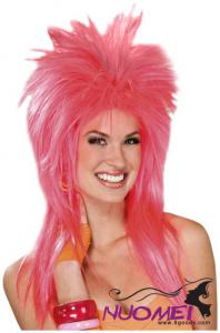 PK0065   Pink Colored Wigs