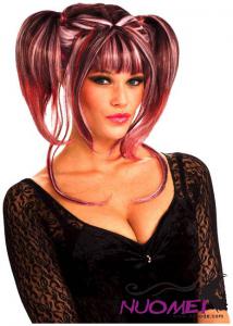 PK0068   Pink Colored Wigs