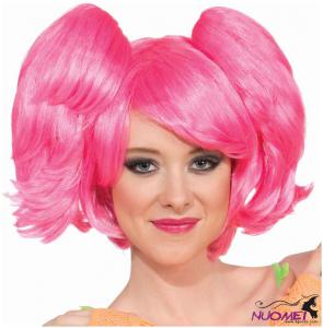 PK0070   Pink Colored Wigs