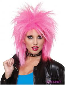 PK0072   Pink Colored Wigs