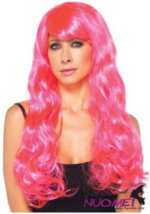 PK0080   Pink Colored Wigs