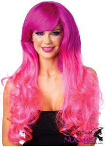 PK0081   Pink Colored Wigs