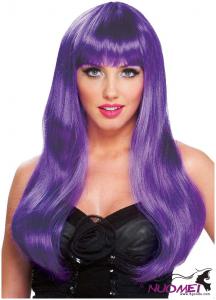 PP0043   Purple Colored Wigs