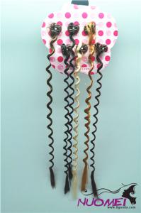CP0086   Colorful hair pieces