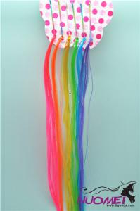 CP0088   Colorful hair pieces
