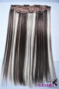 CP0166   Colorful hair pieces