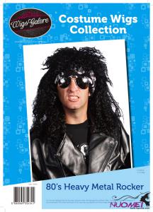 BW0139      Black Costume Wigs