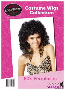 BW0137      Black Costume Wigs