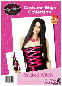 BW0136     Black Costume Wigs