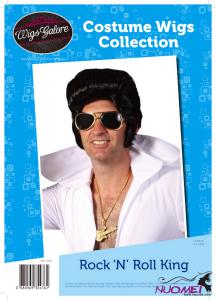 BW0133     Black Costume Wigs