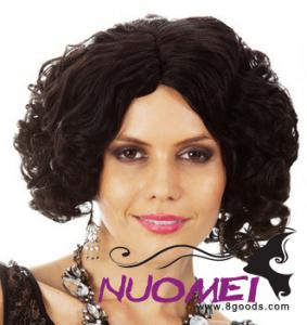 BW0114   Black Costume Wigs