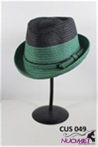 SK7627Fashion hats with horn decoration