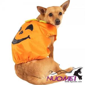 DC0011 Glitter Pumpkin Dog Costume