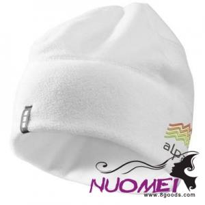 F0094 CALIBER BEANIE in White Solid