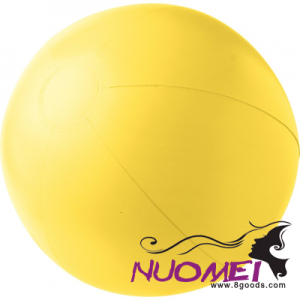 B0407 INFLATABLE BEACH BALL in Yellow