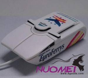 F0359 BESPOKE SHAPE COMPUTER MOUSE in White
