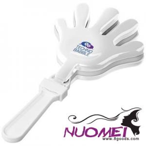 B0574 HIGH-FIVE HAND CLAPPER in White Solid