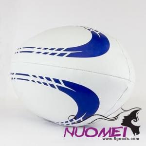 A0211 SIZE 5 SOFT FILLED RUGBY BALL in PVC